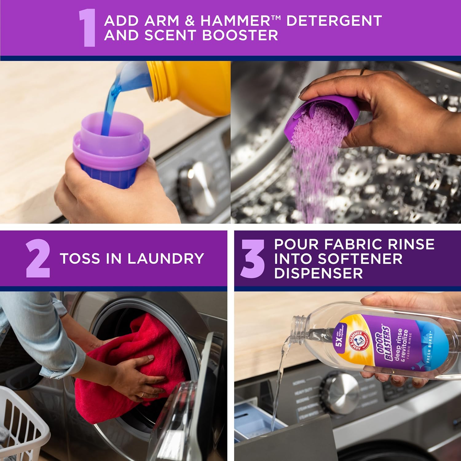 ARM_&_HAMMER_Odor_Blasters_Deep_Rinse_and_Revitalize_Fabric_Rinse,_Laundry_Additive,_Eliminates_Sweat_and_Musty_Odors,_Fresh_Burst_Scent,_50_fl_oz