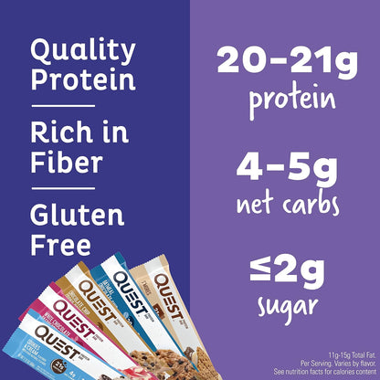 Quest_Nutrition_Ultimate_Variety_Pack_Protein_Bars,_High_Protein,_Low_Carb,_Gluten_Free,_Keto_Friendly,_12_Count