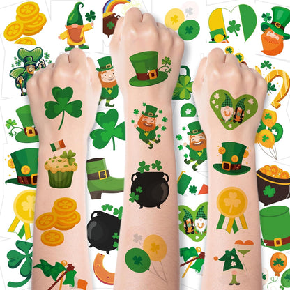 150_Pack_St_Patricks_Day_Tattoos_-_St_Patricks_Day_Accessories_-_St._Patricks_Day_Shamrock_Decorations_Gifts_for_Kids_Stickers_Games_Toys_Crafts_Party_Favors_|_St_Patricks_Day_Shirt_Women