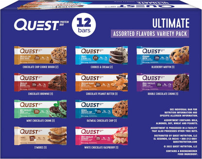 Quest_Nutrition_Ultimate_Variety_Pack_Protein_Bars,_High_Protein,_Low_Carb,_Gluten_Free,_Keto_Friendly,_12_Count