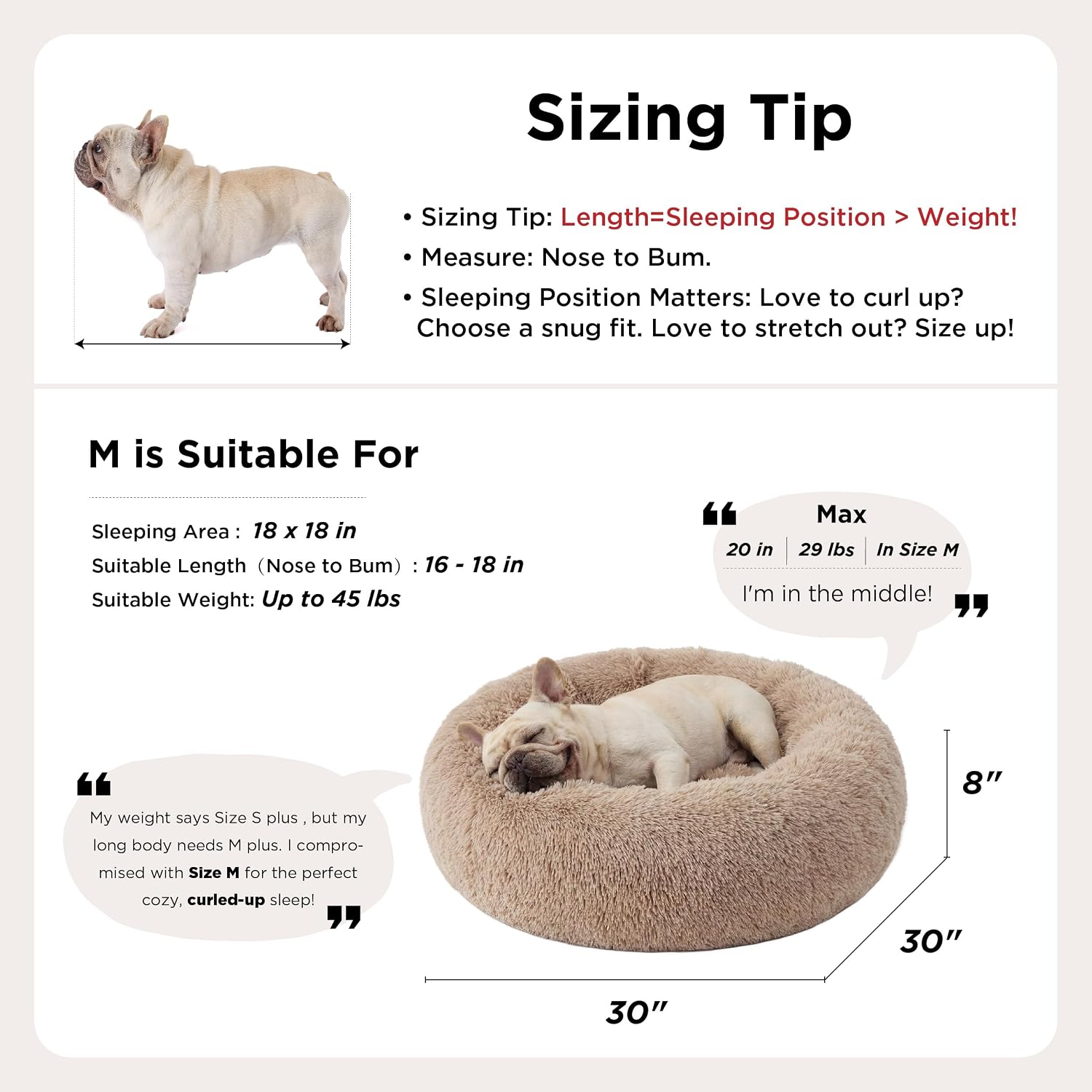 Bedsure_Calming_Dog_Bed_Medium_Size_Dog_-_Donut_Washable_Medium_Pet_Bed,_30_inches_Anti-Slip_Round_Fluffy_Plush_Faux_Fur_Cat_Bed,_Fits_up_to_45_lbs_Pets,_Camel