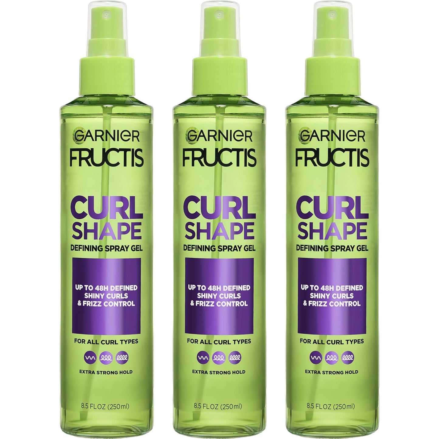 Garnier_Fructis_Style_Curl_Shape_Defining_Spray_Hair_Gel,_Strong_Hold_Frizz_Control_for_Curly,_Wavy,_and_Coily_Hair,_Nourishing_Formula,_8.5_fl_oz,_3_Count_(Packaging_May_Vary)