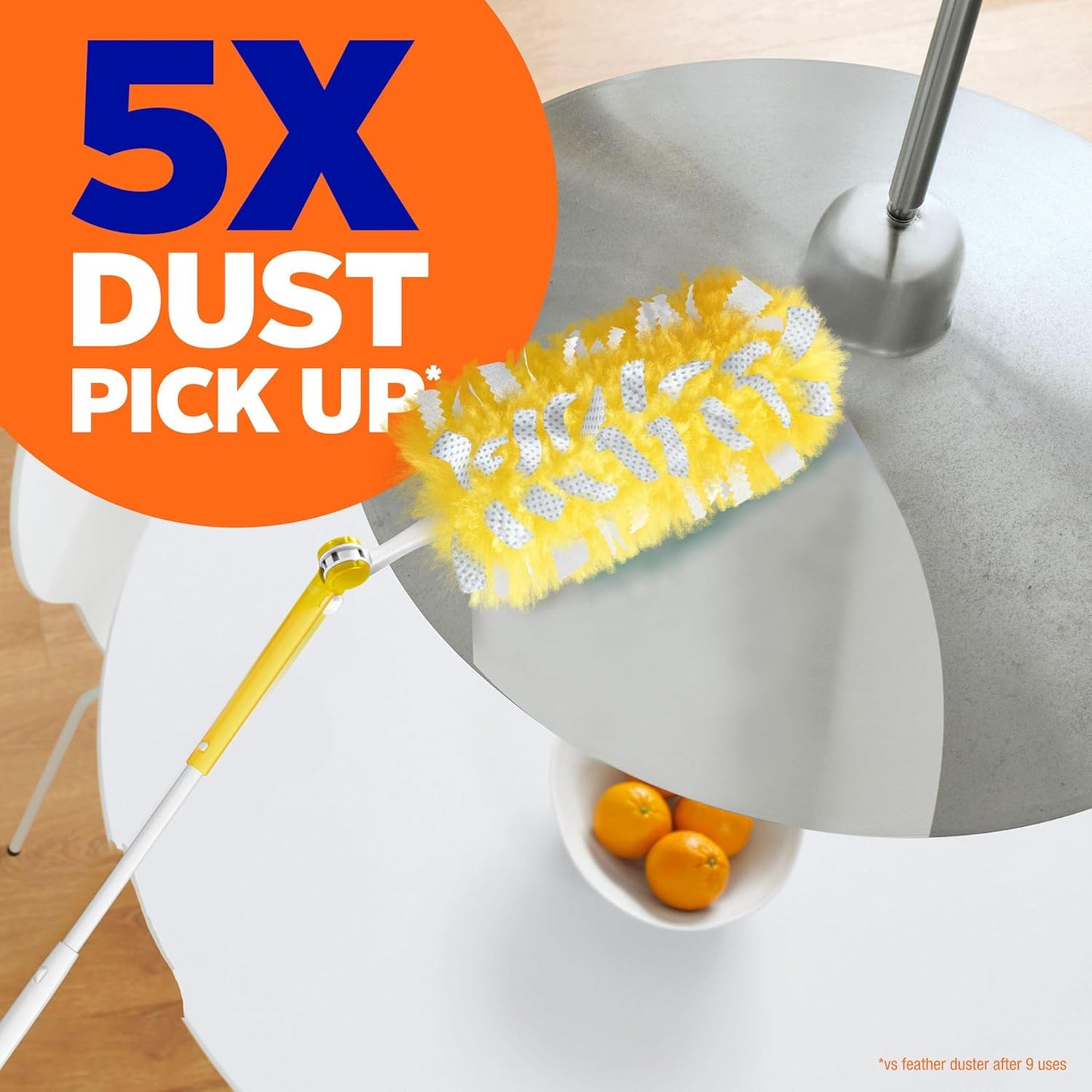 Swiffer_Duster_Kit_with_3_ft_Extendable_Handle,_Heavy_Duty_Dusting_Starter_Kit_with_12_Refills,_for_Ceiling_Fans,_Vents_and_Hard_to_Reach_Places