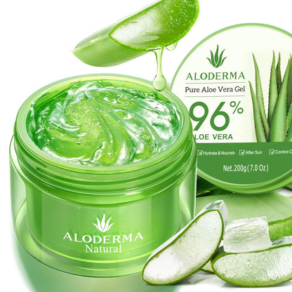 Aloderma_Aloe_Vera_Gel_Made_within_12_Hours_of_Harvest_with_96%_Pure_Organic_Aloe_Vera_for_Skin,_Scalp,_&_Hair,_Soothing_Aloe_Face_Moisturizer,_Multipurpose,_Hydrating_Aloe_Gel,_7.05oz