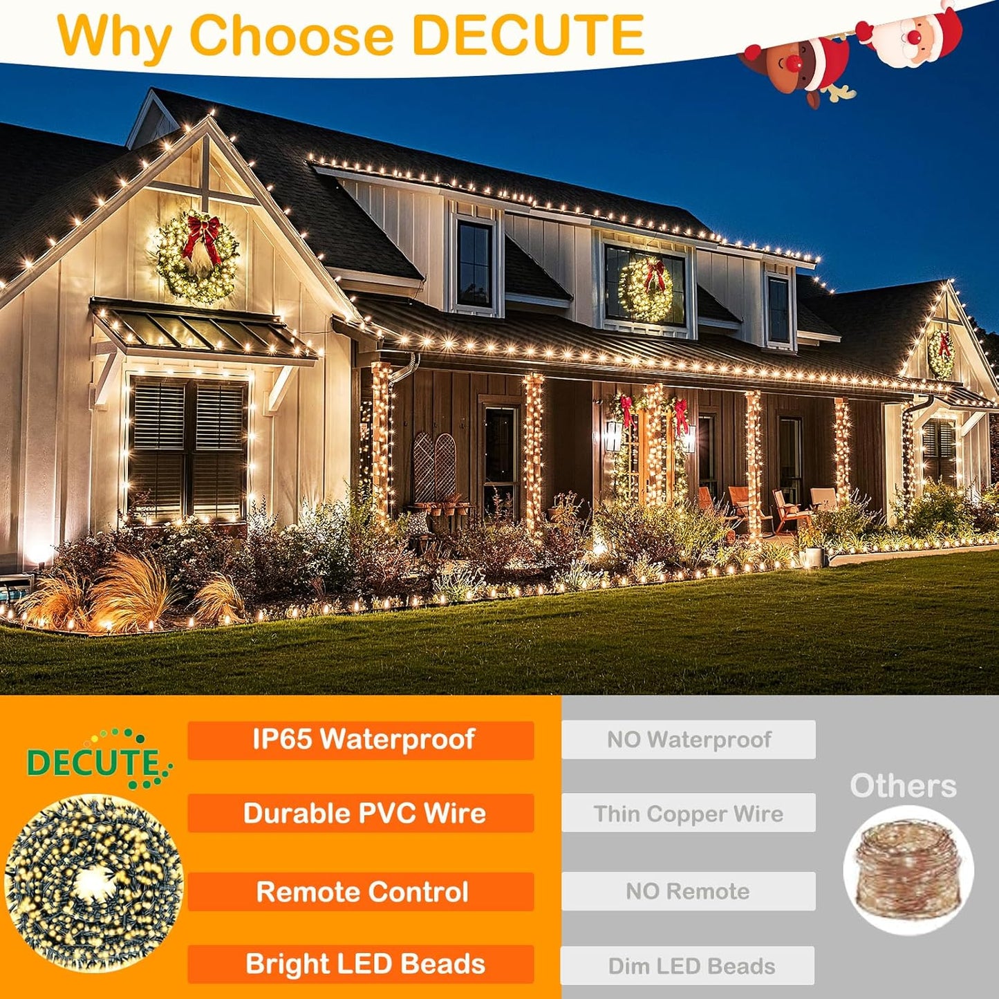 Decute_300LED_Christmas_String_Lights_Outdoor_Waterproof_105FT_UL_Certified_with_End-to-End_Plug_8_Modes,_Warm_White_Indoor_Starry_Fairy_Lights_for_Christmas_Tree_Patio_Garden_Wedding_Party_Decor