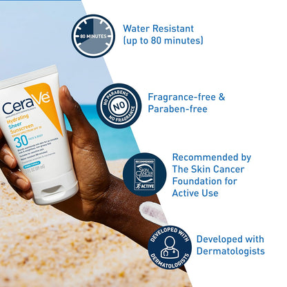 CeraVe_Hydrating_Sheer_Sunscreen_with_SPF_30_for_Face_and_Body,_Mineral_&_Chemical_Sunscreen_for_Men_&_Women_with_Zinc_Oxide,_Hyaluronic_Acid_and_Ceramides,_Paraben-Free_+_Fragrance-Free,_5_Ounces