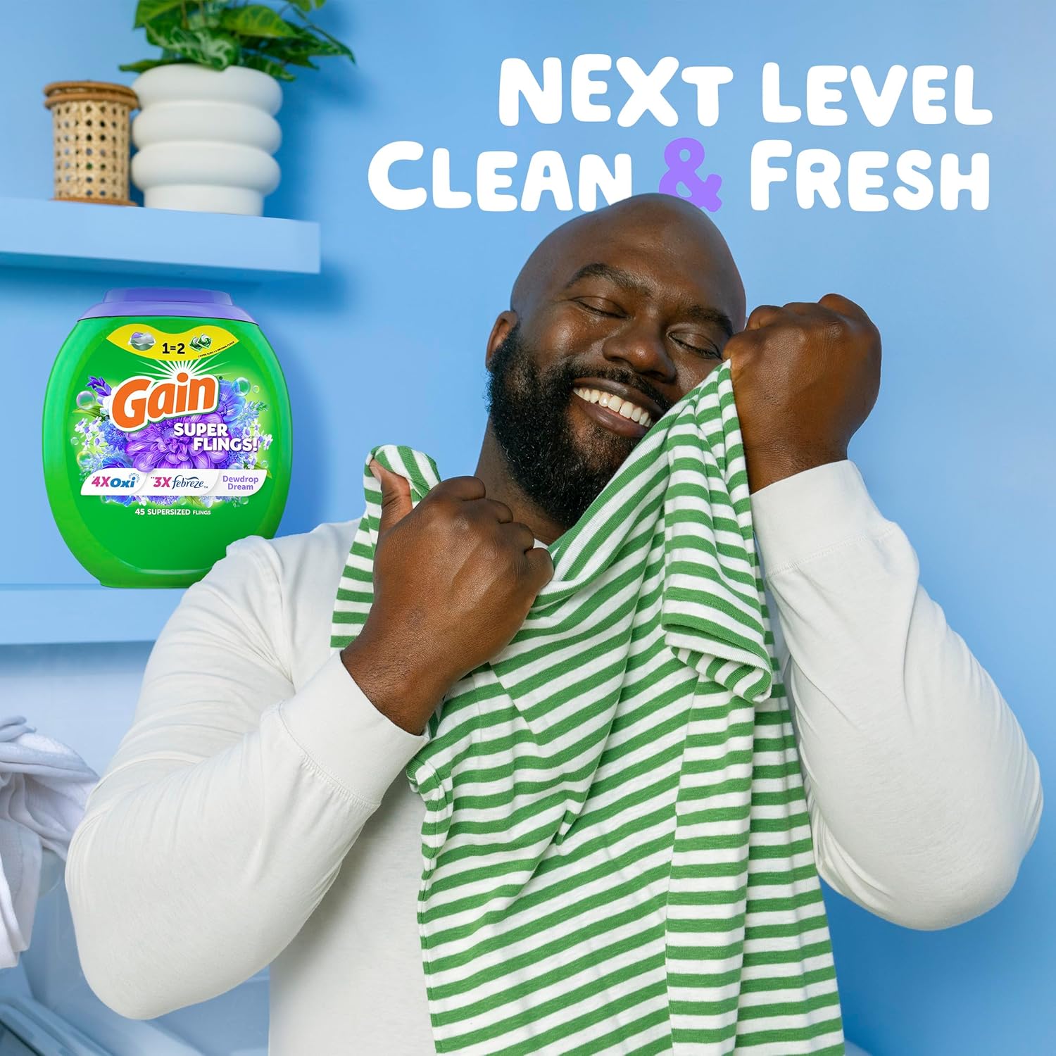 Gain_Super_Flings_Laundry_Detergent_Pacs,_45_Count,_Dewdrop_Dream_scent,_clean_and_fresh_washing_detergent_laundry_soap_pacs
