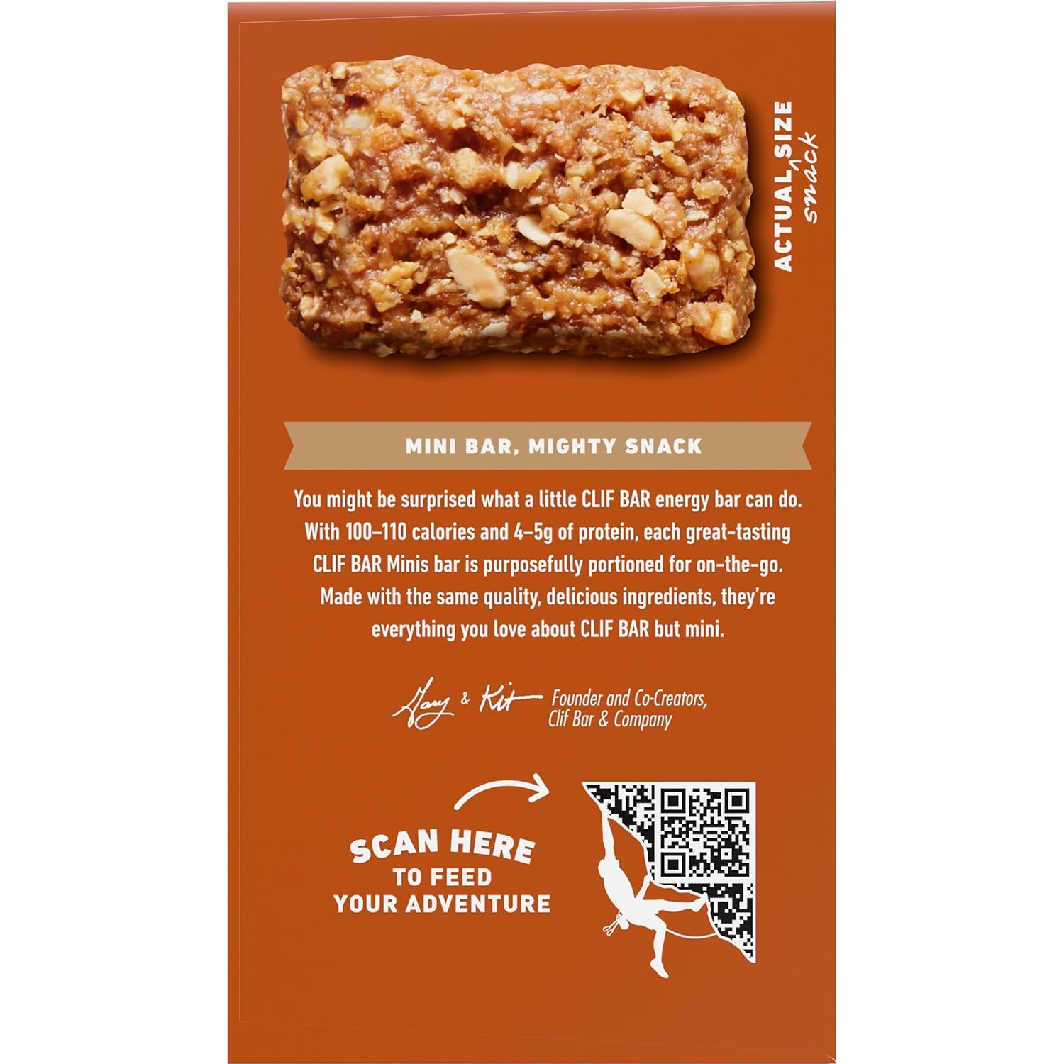CLIF_BAR_Minis_-_Crunchy_Peanut_Butter_-_Made_with_Organic_Oats_-_5g_Protein_-_Non-GMO_-_Plant_Based_-_Snack-Size_Energy_Bars_-_0.99_oz._(20_Pack)