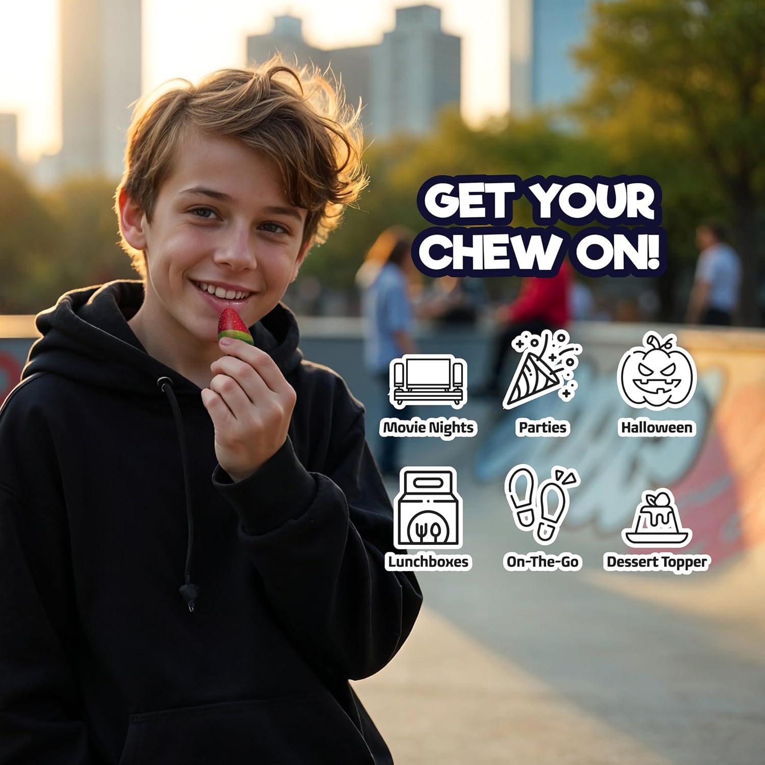 ChewzMe_Watermelon_Gummies,_Sour_Gummy_Candy,_6_oz_(Pack_of_1)