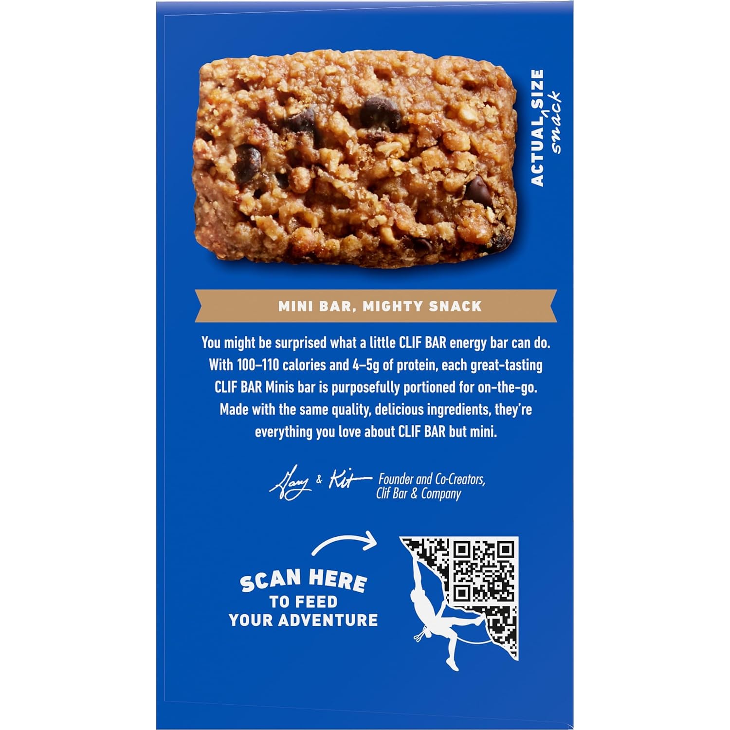 CLIF_BAR_Minis_-_Chocolate_Chip_-_Made_with_Organic_Oats_-_4g_Protein_-_Non-GMO_-_Plant_Based_-_Snack-Size_Energy_Bars_-_0.99_oz._(20_Pack)
