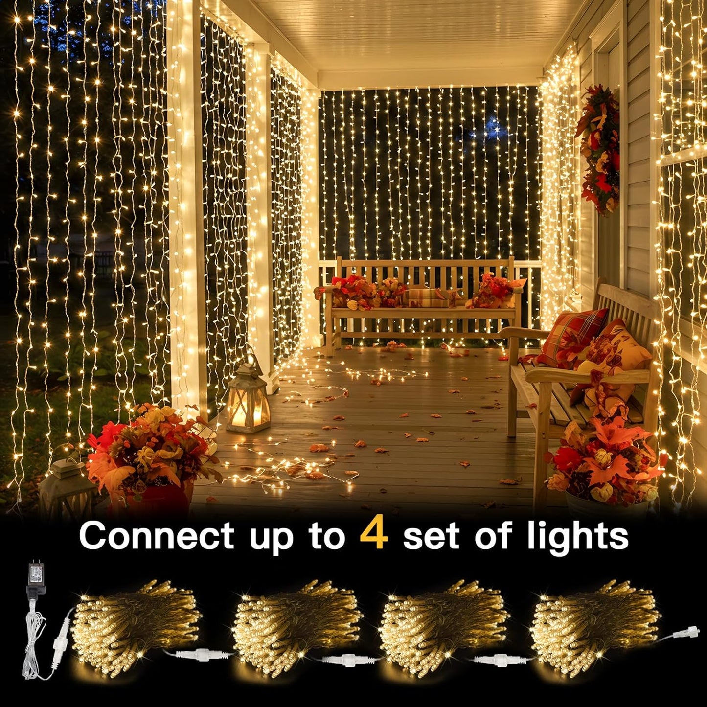 suddus_Curtain_Lights_for_Bedroom,_300_Led_9.8x9.8ft_Hanging_String_Lights_Outdoor,_Fairy_Curtain_Lights_Indoor_for_Christmas,_Dorm,_Wall,_Backdrop,_Window,_Wedding,_Party,_Birthday_Decor,_Warm_White