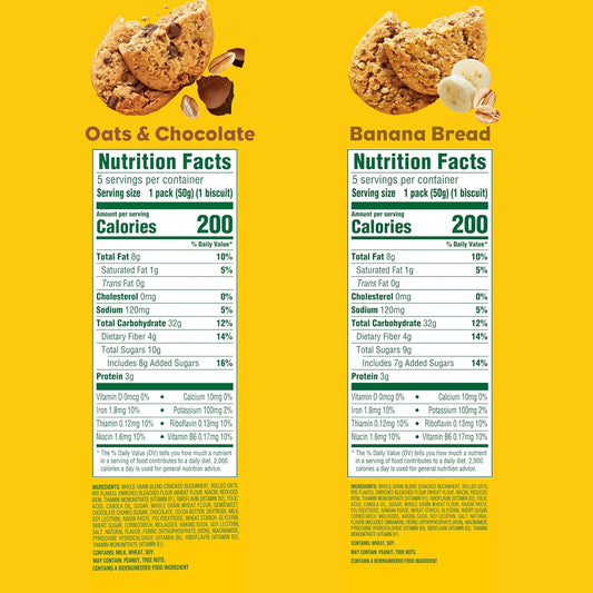 belVita_Soft_Baked_Breakfast_Bars_Variety_Pack,_Banana_Bread_and_Oats_&_Chocolate,_3_Boxes_of_5_Packs_(1_Biscuit_Per_Pack)