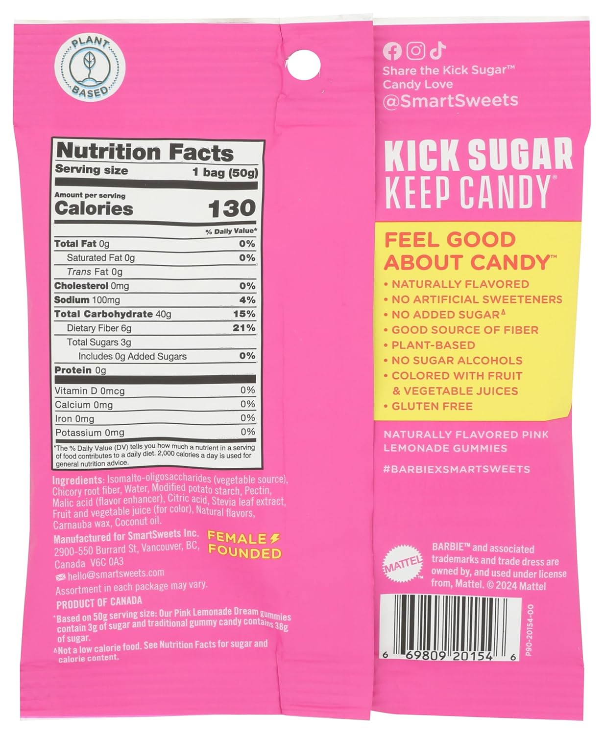 SMART_SWEETS_Barbie_Pink_Lemonade_Dream_Gummy_Candy,_1.8_OZ