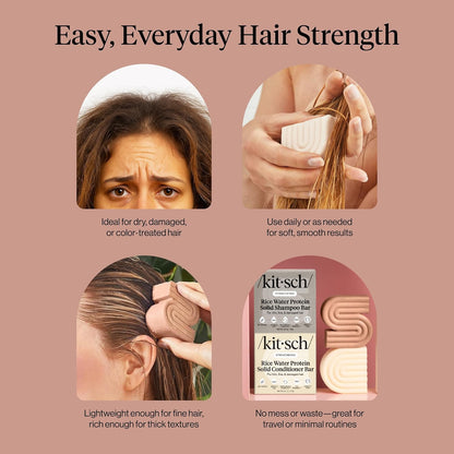Kitsch_Rice_Water_Protein_Solid_Shampoo_and_Conditioner_Set_for_Hair_Growth_–_Strengthening_Hair_Care_Duo_w/Rice_Protein_&_Vitamins_for_Damage_Repair_–_Paraben,_Sulfate_&_Silicone_Free,_Made_in_USA