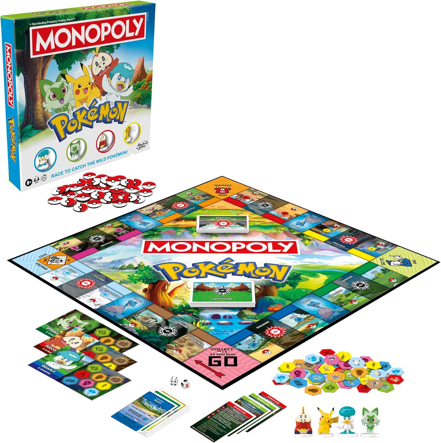 Monopoly_Pokemon_Edition_Board_Game_|_Ages_8_and_Up_|_2_to_4_Players_|_Kids_Games_for_Pokemon_Fans_|_Fun_Family_Games|_45_Mins._Avg.