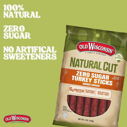 Old_Wisconsin_Natural_Cut_Turkey_Sausage_Snack_Sticks,_Zero_Sugar,_Naturally_Smoked,_Ready_to_Eat,_High_Protein,_Low_Carb,_Keto,_Gluten_Free,_No_Artificial_Preservatives_or_Nitrates,_5_Ounce