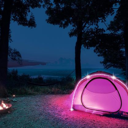 KIKO_Powered_Led_Strip_Lights,_20ft_one_Sets_of_Strip_Light_with_4_AA_Battery_Box/USB_RGB_LED_Light,_Remote_and_APP_Control