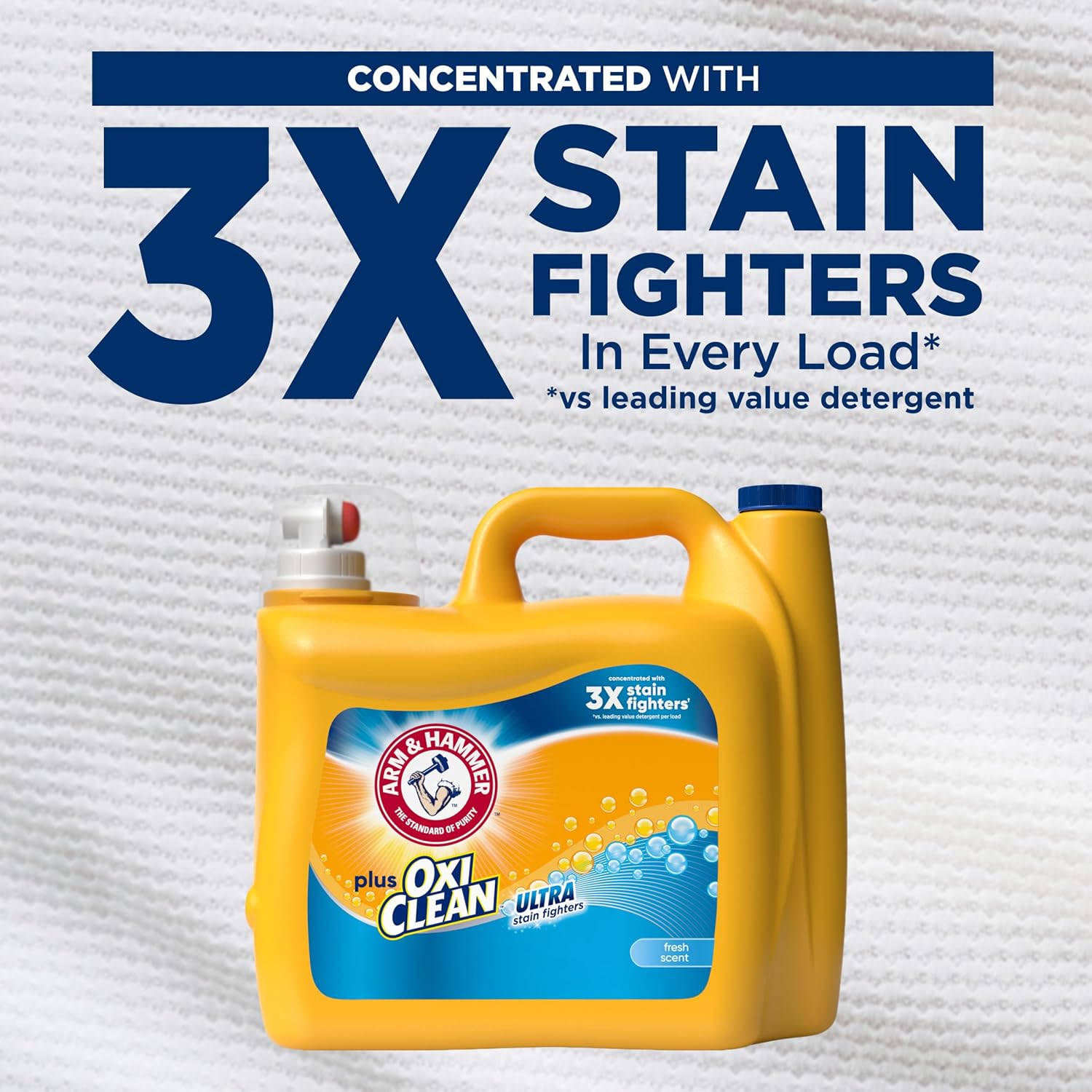 ARM_&_HAMMER_Plus_OxiClean_Ultra_Stain_Fighters_Liquid_Laundry_Detergent,_Stain_Remover_for_Clothes,_Fresh_Scent,_122_Loads,_158.6_Fl_Oz