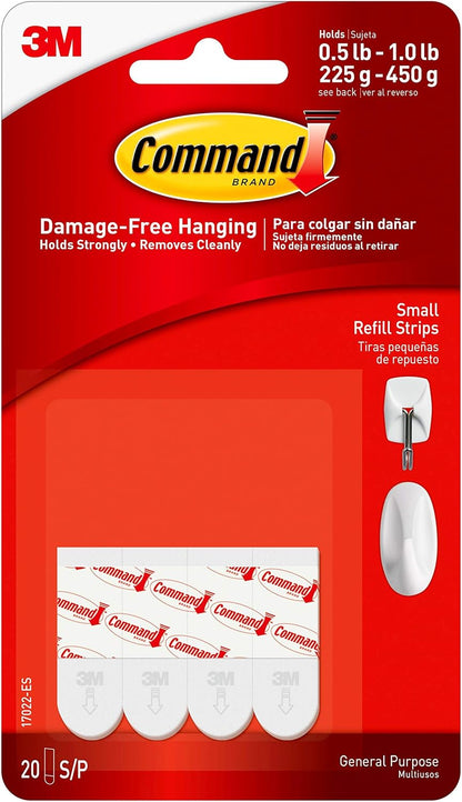 Command_Small_Refill_Adhesive_Strips,_Damage-Free_Hanging,_Removable_Wall_Adhesive_for_Indoor_Hooks,_No-Tools_Installation,_20_White_Strips