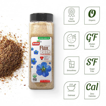 Badia_Organic_Ground_Flax_Seed,_16_oz_-_Superfood_High_in_Fiber_&_Omega-3,_Certified_Organic,_Non-GMO,_Baking,_Smoothies_&_Cooking