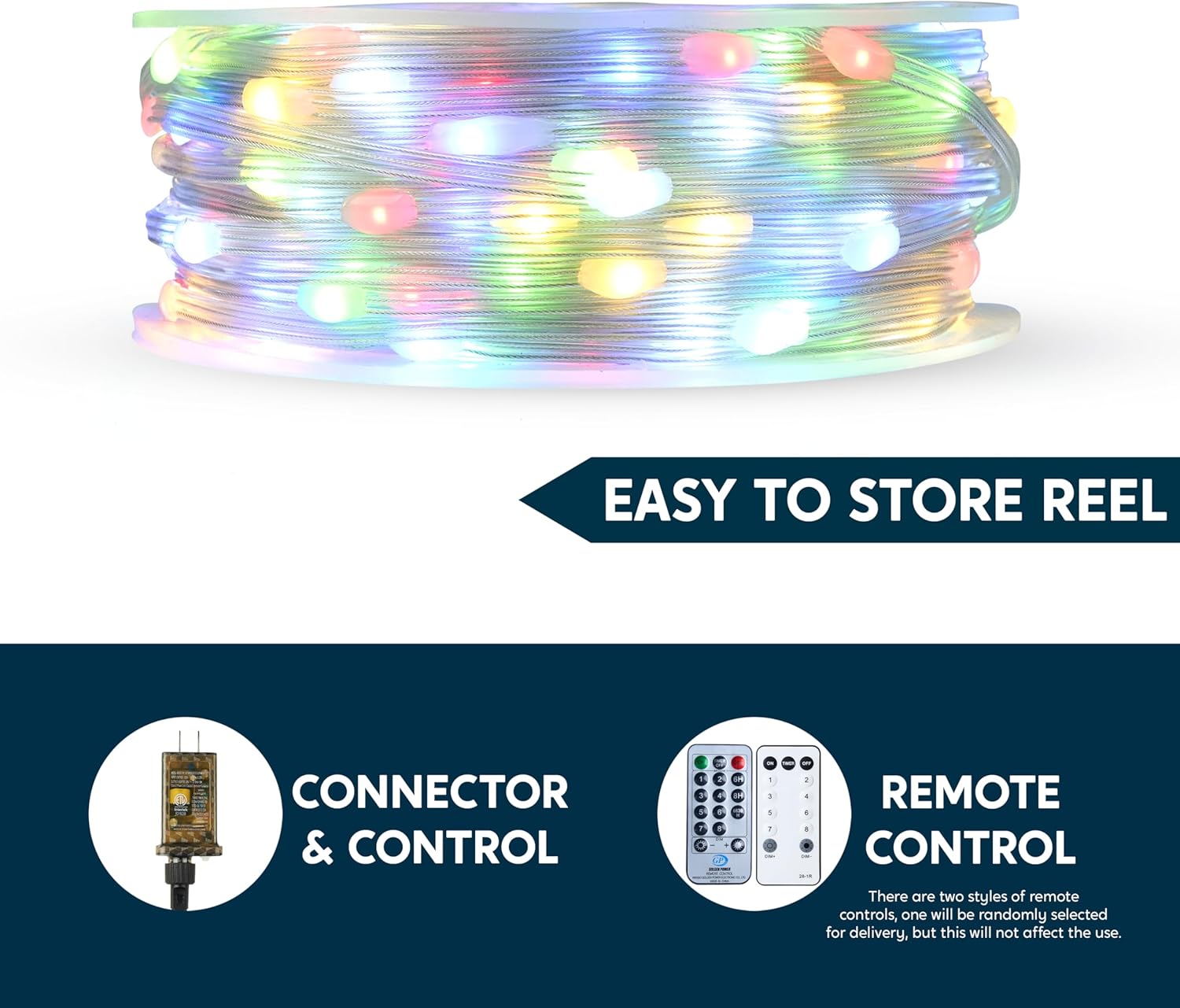 Joiedomi_600_LED_Christmas_Lights_Outdoor,197_FT_Multicolor_Christmas_Tree_Lights_with_8_Modes_Timer,_PVC_Clear_Wire_String_Lights_with_Reel_for_Indoor_Outdoor_Holiday_Xmas_Eve_Night_Decorations