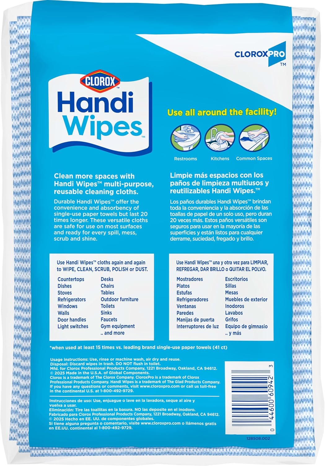 CloroxPro_Clorox_Handi_Wipes_Multi_Use_Reusable_Cloths,_72_Count