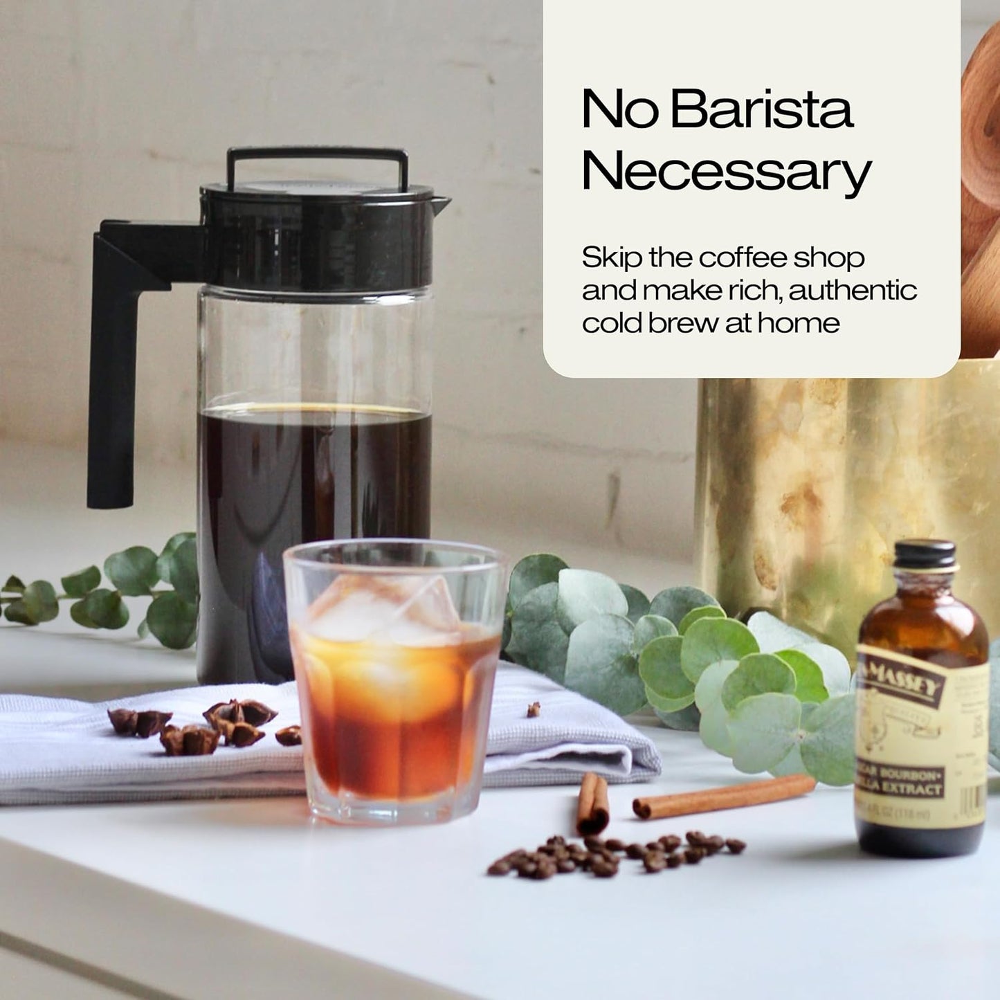 Takeya_Deluxe_Cold_Brew_Coffee_Maker_-_BPA-Free_Tritan_Pitcher_with_Airtight_Leakproof_Lid,_Silicone_Grip_Handle,_Fine-Mesh_Filter_-_Shatter-Proof,_Dishwasher_Safe,_Made_in_USA_-_2_Quart/Black