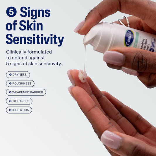 CETAPHIL_Gentle_Clear_Repairing_Post-Acne_Serum,_Retinol_Alternative,_Oil_Free_Serum_for_Sensitive_Skin,_1_Fl_Oz,_Bakuchiol,_Improves_Skin_Tone_&_Post-acne_Marks,_Dermatologist_Recommended_Brand