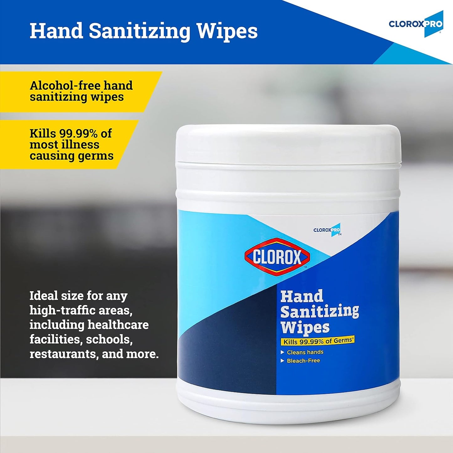 Clorox_Pro_Alcohol_Free_Hand_Sanitizer_Wipes_with_BZK,_Gentle_Bleach-Free_Sanitizing_Wipes_for_Hands_-_0.13%_BZK_Formula,_FDA_Registered,_Resealable_Bulk_Canister,_270_Count