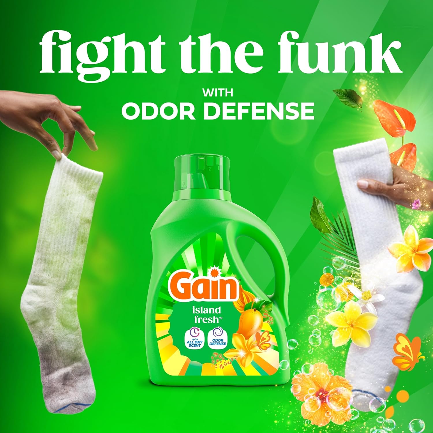 Gain_Liquid_Laundry_Detergent_with_Odor_Defense,_Island_Fresh_Scent,_Laundry_Soap_For_HE_Washing_Machines,_154_fl_oz,_107_Loads_(Packaging_May_Vary)