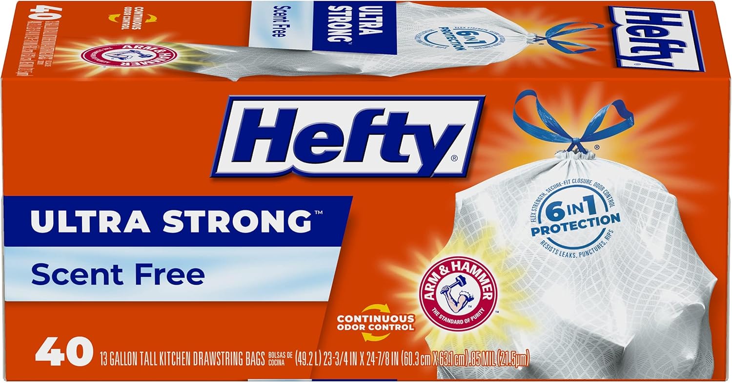 Hefty_Ultra_Strong_13-Gallon_Trash_Bags,_Tall_Kitchen,_Drawstring_Closure,_Odor_Control,_White,_Unscented,_40-Pack