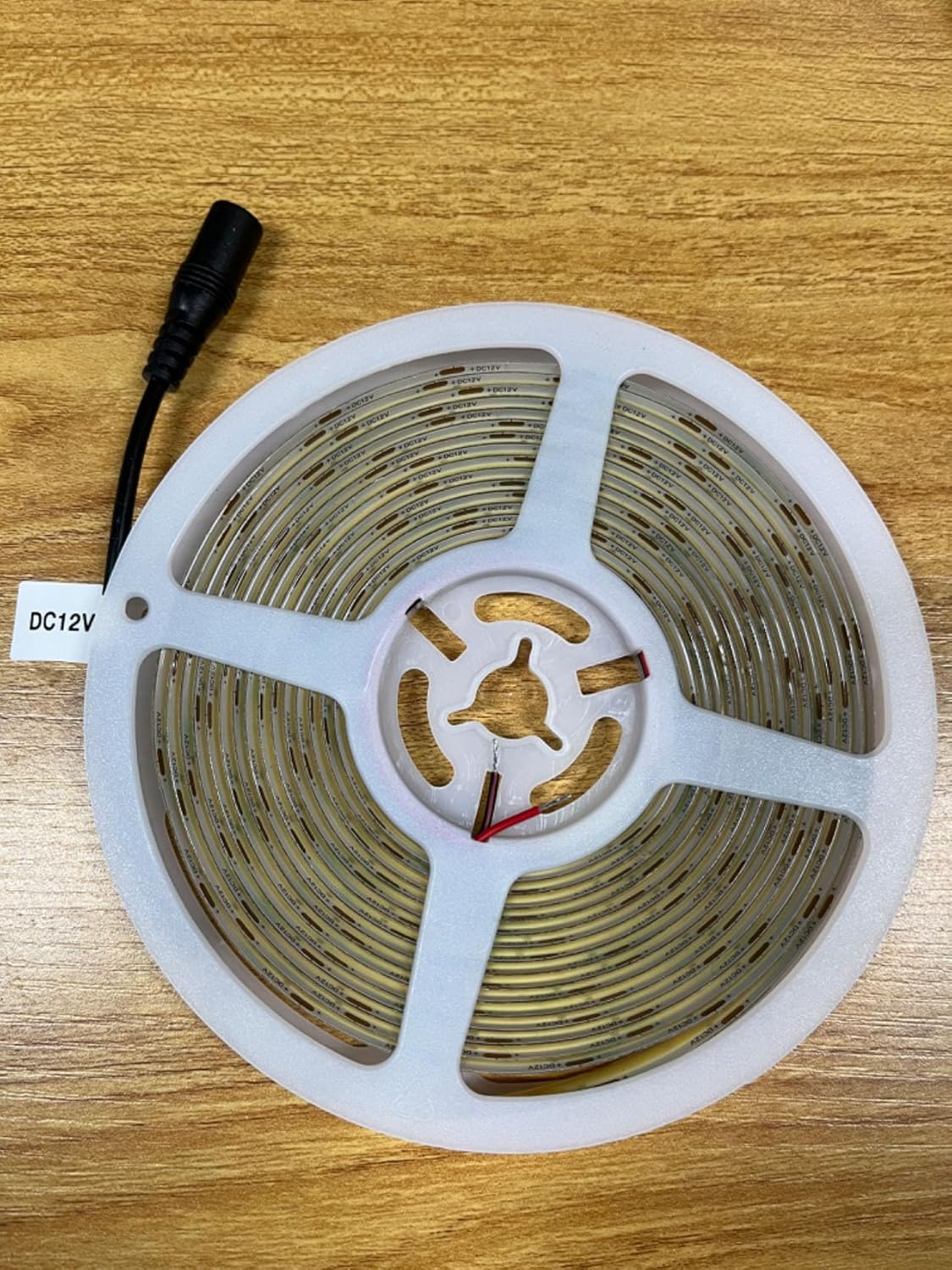 TOPAI_12V_COB_LED_Strip_Light_Warm_White/Natural_White/Cool_White/Blue/Green/Red_Waterproof_IP65_480LEDs/M_Super_Bright_4000Lm_CRI>90_16.4ft/5M_Dotless_High_Density_Cuttable_Flexible_for_Cabinet_Home_DIY_Lighting_Projects