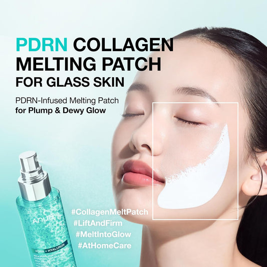 ANUA_Salmon_DNA_PDRN_Collagen_Melting_Patch_for_Glass_skin,_Smile_Line_Patches,_Wrinkle_Patches,_Melting_Thin_Collagen_Patch,_Firming_for_Fine_Lines,_Glow,_Korean_Skincare,_2_Pairs_x_4EA,_Patch_Only