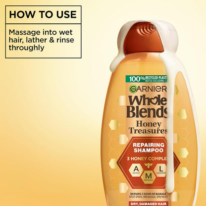 Garnier_Whole_Blends_Honey_Treasures_Repairing_Shampoo,_for_Dry,_Damaged_Hair,_22_Fl_Oz,_2_Count_(Packaging_May_Vary)