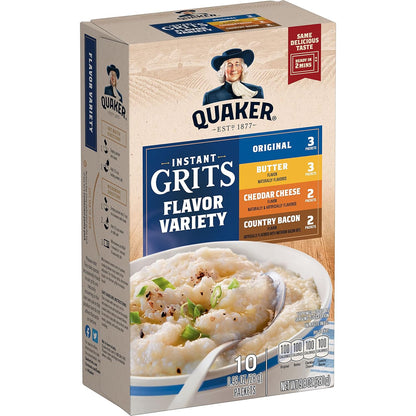 Quaker_Instant_Grits,_4_Flavor_Variety_Pack,_0.98oz_Packets_(10_Pack)
