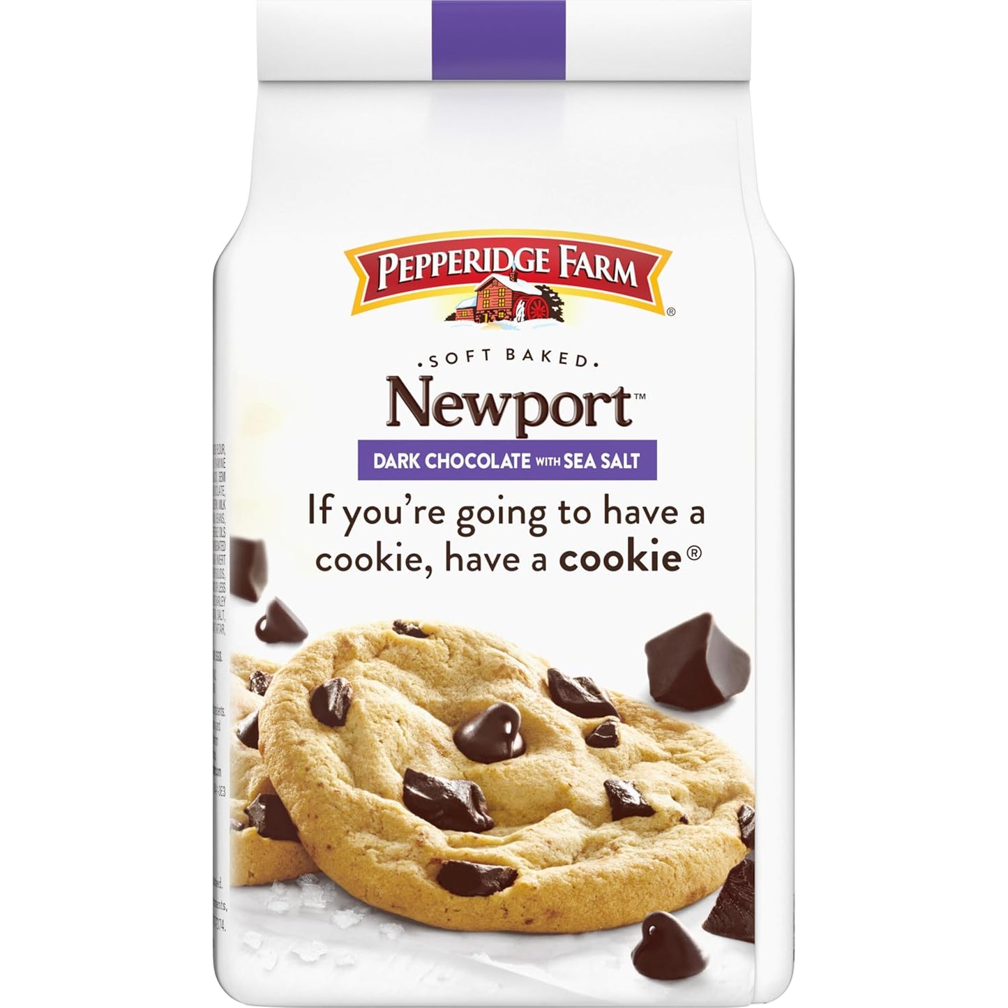 Pepperidge_Farm_Soft_Baked_Newport_Dark_Chocolate_Cookies_with_Sea_Salt,_8.6_Oz_Bag_(8_Cookies)