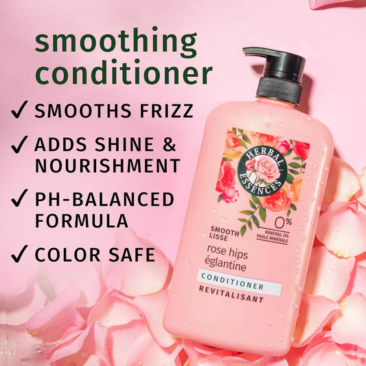 Herbal_Essences_Conditioner,_Rose_Hips-_Smooth_Collection,_Shiny_Hair_with_Vitamin_E_&_Jojoba,_Safe_for_Color_Treated_Hair,_Floral_Scent,_Cruelty-Free,_Dermatologist-Tested,_29.2_Fl_Oz