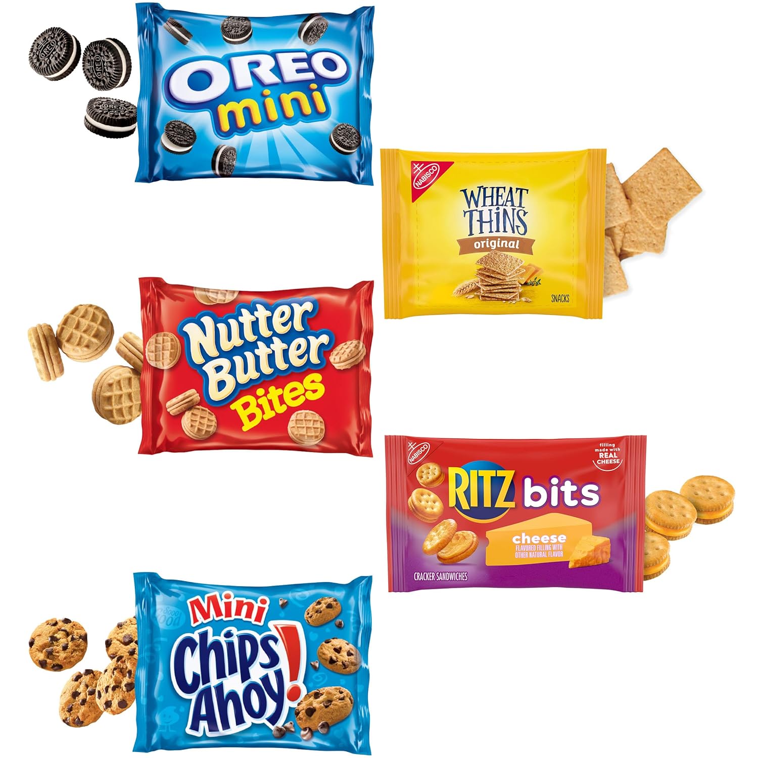 OREO_Mini_Cookies,_Mini_CHIPS_AHOY!_Cookies,_RITZ_Bits_Cheese_Crackers,_Nutter_Butter_Bites_&_Wheat_Thins_Crackers,_Nabisco_Cookie_&_Cracker_Variety_Pack,_50_Snack_Packs