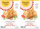 Simple Mills Almond Flour Crackers, Fine Ground Sea Salt, 4.25 Oz
