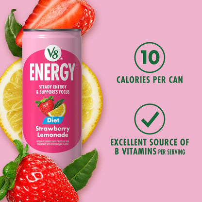 V8_Energy_Diet_Strawberry_Lemonade_Juice_Energy_Drink,_8_fl_oz_Can_(6_Pack)_(Case_of_4)