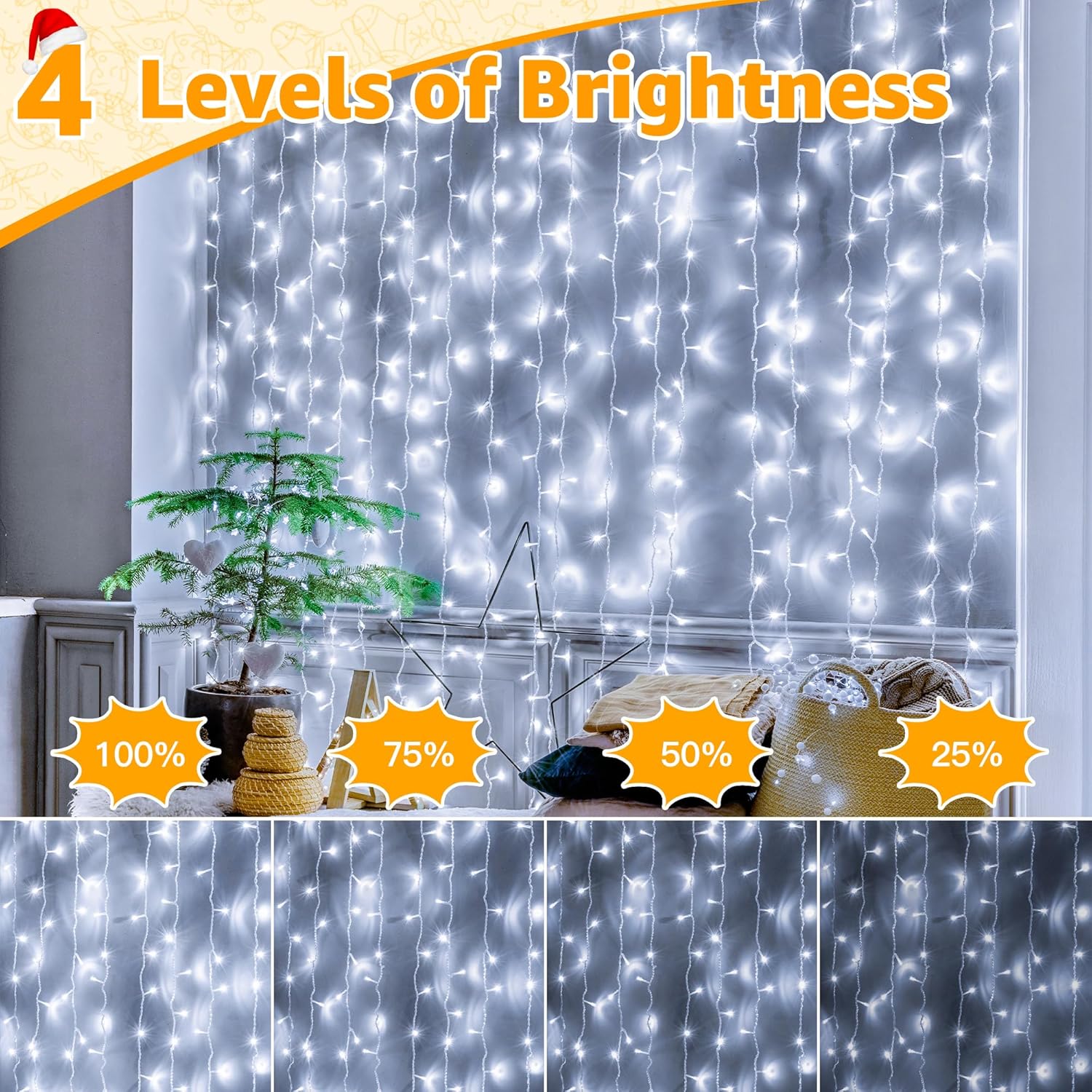 Ollny_Christmas_Lights_Outdoor_800LED_262FT,_Cool_White_Plug_in_Fairy_Light_with_Remote,_8_Modes_Waterproof_Timers_Dimmable_LED_String_Lights_for_Indoor_House_Outside_Bedroom_Patio_Balcony