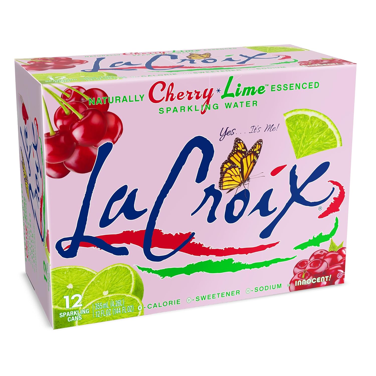 La_Croix_Water_Sparkling_Cherry_Lime,_12_Fl_Oz,_12_Pack