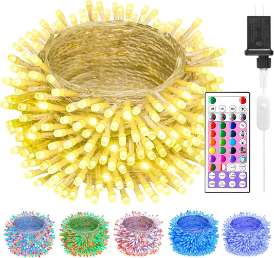 Minetom_Color_Changing_String_Lights_Outdoor-_22_Colors_33FT_100_LED_Fairy_String_Lights_with_Remote,_Twinkle_Christmas_Tree_Lights_with_12_Lighting_Modes,_4th_of_July_Lights_for_Indoor_Bedroom_Party
