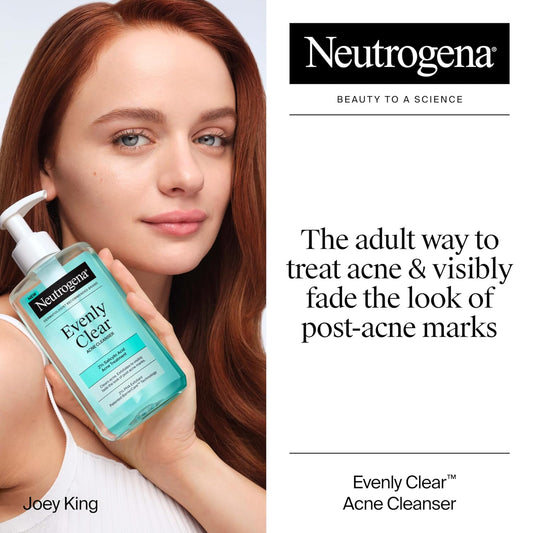Neutrogena_Evenly_Clear_Acne_Cleanser_with_2%_Salicylic_Acid_&_2%_PHA_Exfoliant,_Gentle_Foaming_Face_Wash_Clears_Clogged_Pores_&_Blackheads_While_Visibly_Fading_Look_of_Post-Acne_Marks,_9.1_fl._oz