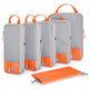 Set of 6 - Sunset Orange