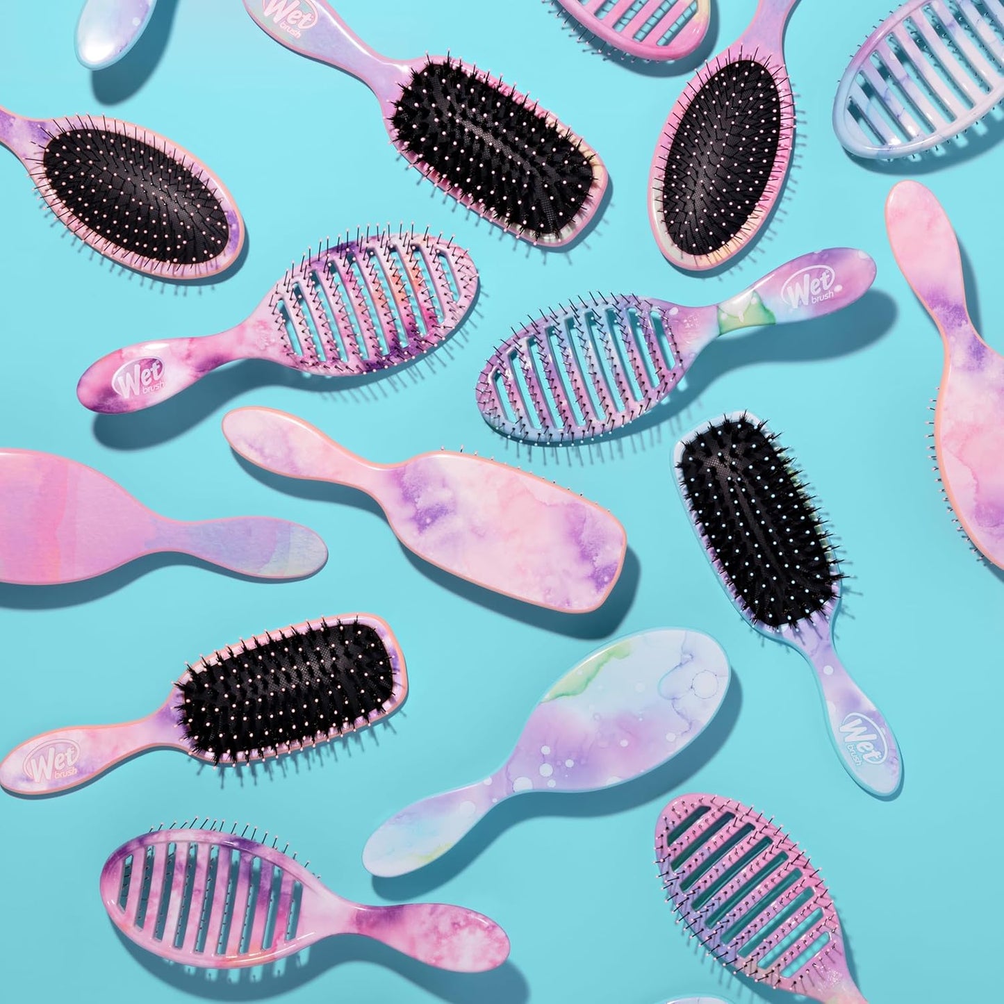Wet_Brush_Speed_Dry_Hair_Brush_-_Watermark_(Color_Wash)_-_Vented_Design_and_Ultra_Soft_HeatFlex_Bristles_Are_Blow_Dry_Safe_With_Ergonomic_Handle_Manages_Tangle_and_Uncontrollable_Hair_-_Pain-Free