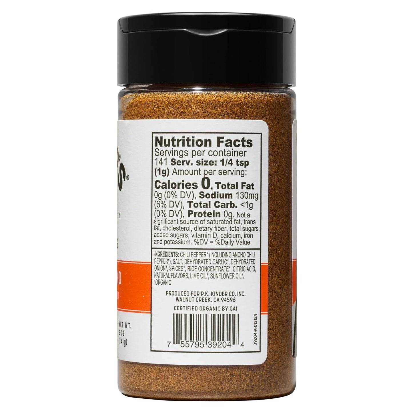 Kinder's_Organic_The_Taco_Blend_Seasoning,_5_Oz,_Lime,_Chili_&_Spice_Blend,_USDA_Certified_Organic,_MSG_Free,_Great_on_Beef,_Chicken,_Seafood,_Vegetables,_and_Pasta