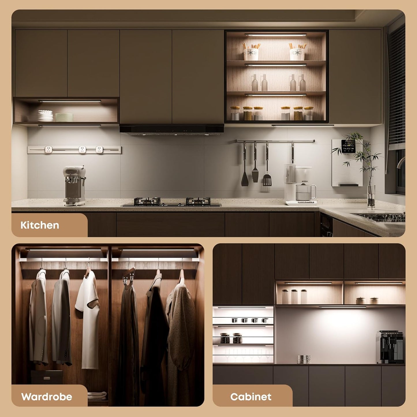 Under_Cabinet_Kitchen_Lights,_Motion_Sensor_Dimmable_30cm_2200mAh_6500K_LED_Under_Counter_Rechargeable_Wardrobe_Indoor_Night_Lights_for_Kitchen_Shelf_Stairs_Closet_2_Pack