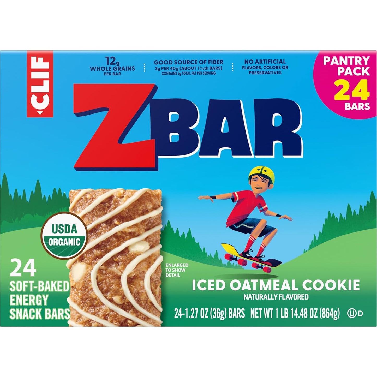 Zbar_-_Iced_Oatmeal_Cookie_-_Soft-Baked_Energy_Snack_Bars_-_Non-GMO_-_12g_Whole_Grains_-_USDA_Organic_Granola_Bars_(24_Pack)