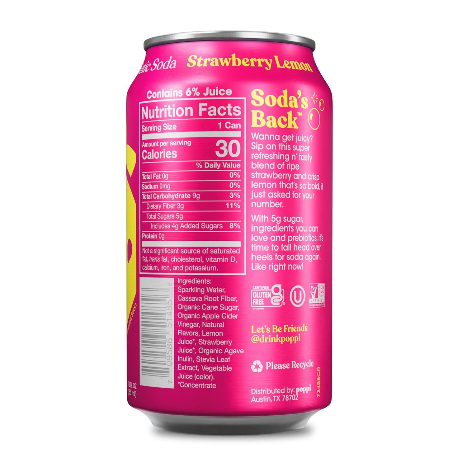 Poppi_Sparkling_Prebiotic_Soda_Beverage_with_Apple_Cider_Vinegar,_Seltzer_Water_and_Fruit_Juice,_Strawberry_Lemon_Flavor,_12_Fl_Oz,_1_Count,_Packaging_May_Vary